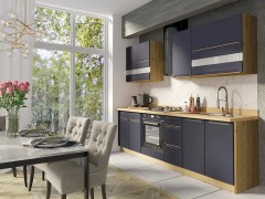 Köögikomplekt Glamour, sinine/korpus: artisan