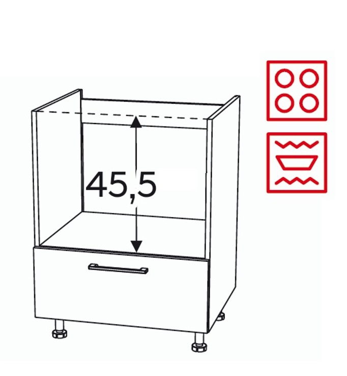 Põrandakapp Kammono KC4 DPKSS60