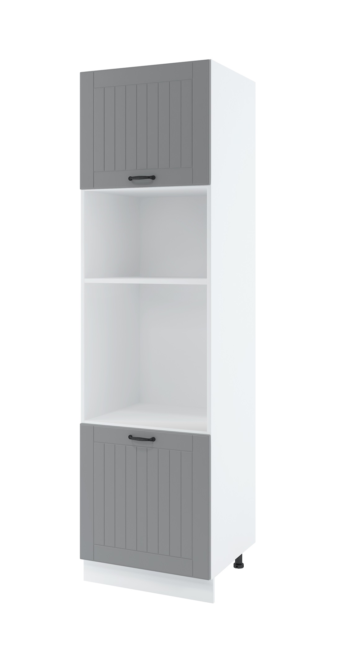 Kõrge kapp Lora SPM6/203,7 (hall/valge)