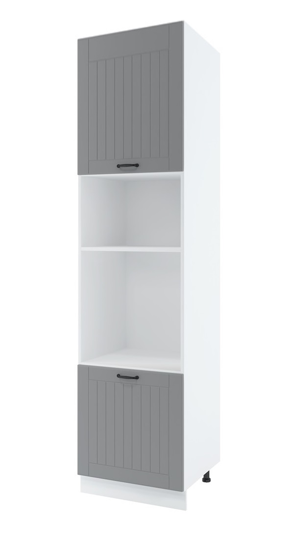 Kõrge kapp Lora SPM6/225,7 (hall/valge)