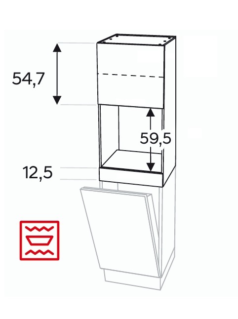 Kapp Kammono L4 NWPD45.1SS/71 (128 cm)