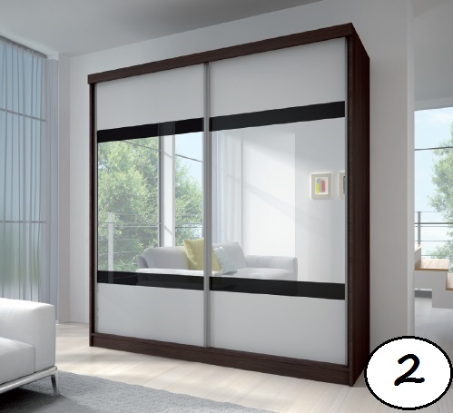 Riidekapp Multi 2 (korpus: tamm Cambridge)
