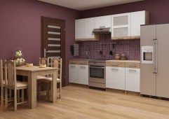 Köögikomplekt  Polo Z.1 240/180 (Värv: POLO 5/ Tööpind: Chip Piasek)