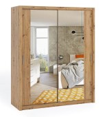 Riidekapp Bono 180 peegliga (tamm artisan)
