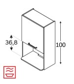 Seinakapp Kammono F BWM60.1/100 (sügav) mikrolaineahjule