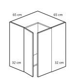 Seinakapp/nurgakapp Blanka WNPP 65/65/72 joonis