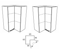 Nurgakapp Kammono K2 BWRP65/90 (sügav)