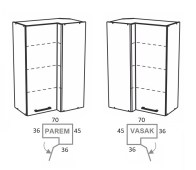 Nurgakapp Kammono F BWRP70*45/100 (sügav)