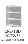Nurgariiul Creativa CRE-18D (alumine) andersen