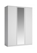 Riidekapp Fribo FRIS 03 (valge)