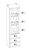 Vitriinkapp Fribo FRIV 01 joonis