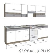Köögikomplekt Global B Plus