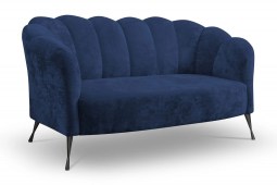 Sofa Adria (sinine - Eureka 2127/jalad mustad)
