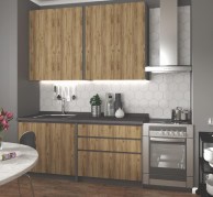 Köögikomplekt Idea 180 (tamm wotan/antracyt)