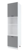 Kõrge kapp Lora SPM6/225,7 (hall/valge)