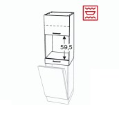 Kapp Kammono F NWPD60.1SS/61 (118,4 cm)