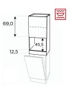 Kapp Kammono L4 NWPKD45.1SS/71 (128 cm)