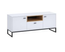 Tv-alus Olier OL-07 (valge/tamm artisan)