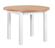 Pikendatav Söögilaud Poli 4, plaat: artisan/jalad: valged