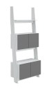 Riiul Rack RAC-08 (80 2D) (tamm valge/grafiit)