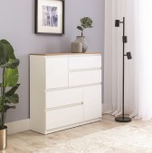 Kummut Remi RM06, valge/tamm evoke