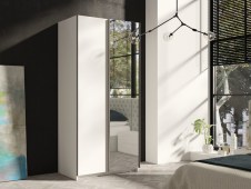 Riidekapp Rick 100 (valge/valge)