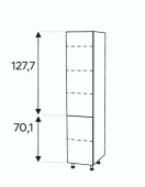 Kõrge kapp Kammono L4 SD...D2/71 (199 cm)
