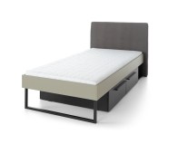 Voodi Sergio SE12 V/P  (eukalüpt/must)