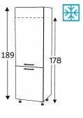 Kõrge kapp Kammono SL60 