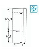 Kõrge kapp Kammono-P4 SL60/71 (199 cm)