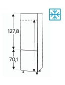 Kõrge kapp Kammono L4 SL75/71 (199 cm)