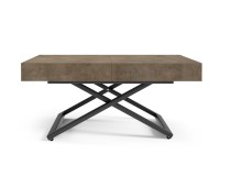 Pikendatav ja kõrgendatav laud Sanna U, F187 ST9 Dark Grey Chicago Concrete