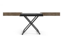 Pikendatav ja kõrgendatav laud Sanna U, F187 ST9 Dark Grey Chicago Concrete