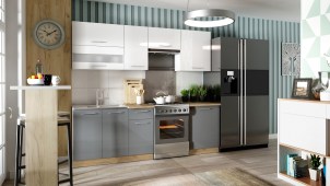 Tiffany 2,4 (valge/hall/tamm kuldne)