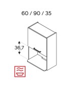 Seinakapp Kammono WOM60/90 (mikrolaineahjule)