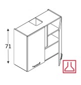 Õhupuhastikapp Kammono F WP8C80/71 