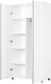 Riidekapp Aga AG10-BI (valge)