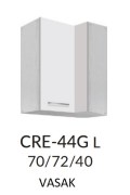 Nurgakapp Creativa CRE-44G (vasakpoolne)