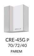 Nurgakapp Creativa CRE-45G (parempoolne)