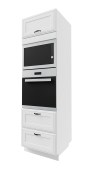 Kõrge kapp Signum D14 RU/2M/R/A 284 (white/white)