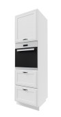 Kõrge kapp Signum D14 RU/2M/R/A 356 (white/white)