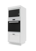 Poolkõrge kapp Signum D5A M/R/A 60/154 (white/white)