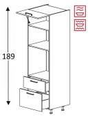 Kõrge kapp Kammono M4 SPM60SS2 (189 cm)