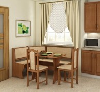 Köögikomplekt (nurk+laud+2 tooli)
