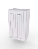 Seinakapp Lora W45/94 (valge/valge)