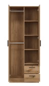 Riidekapp Montana MT02, tamm evoke