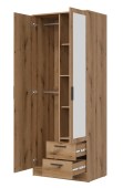 Riidekapp Montana MT02, tamm evoke