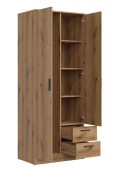 Riidekapp Montana MT02, tamm evoke