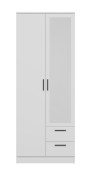 Riidekapp Montana MT02, valge
