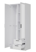 Riidekapp Montana MT02, valge